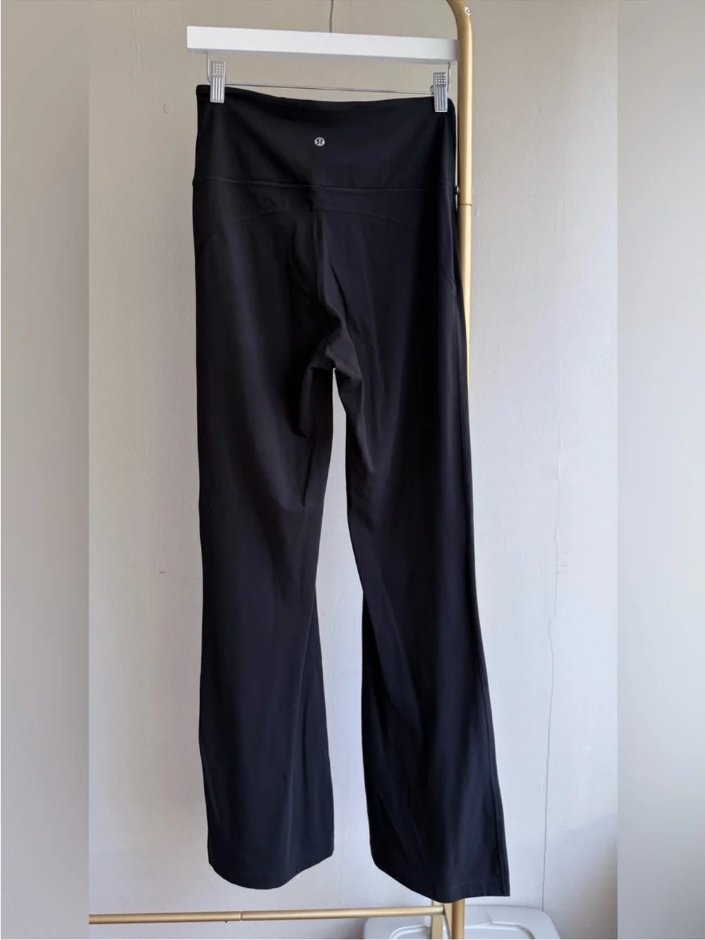 NWT black lululemon athletica Groove SHR Nulu Flared Pant - Picture 4 of 11